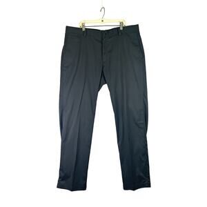 Men's Nike Golf Dri Fit Tour Performance Gray Chino‎ Pants Size 36x32 Athletic